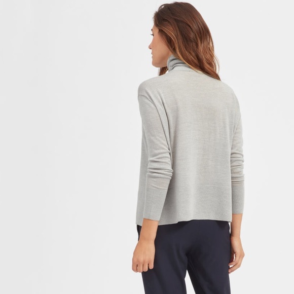 Wool Everlane square turtleneck - Picture 4 of 6